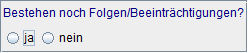 Beeinträchtigungen