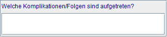 Komplikationen/Folgen