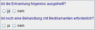 Ausheilung