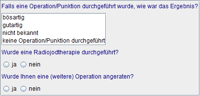 Befund/Behandlung