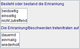 Lokalisation/Häufigkeit