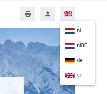 sprach-menu